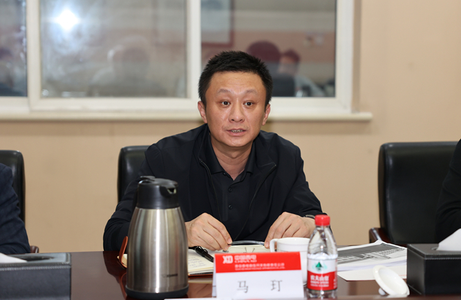 中国西电集团党委常委、中国西电党委常委、副总司理马玎一行调研尊龙时凯有限-尊龙时凯