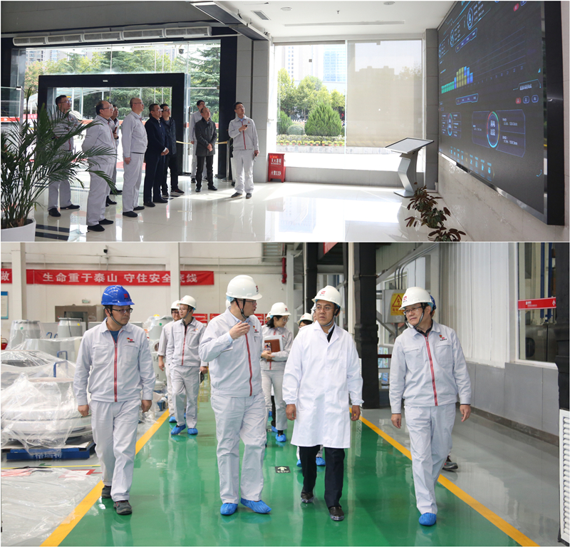 中国西电集团党委常委，，，，中国西电党委常委、总会计师石丹来尊龙时凯有限调研-尊龙时凯