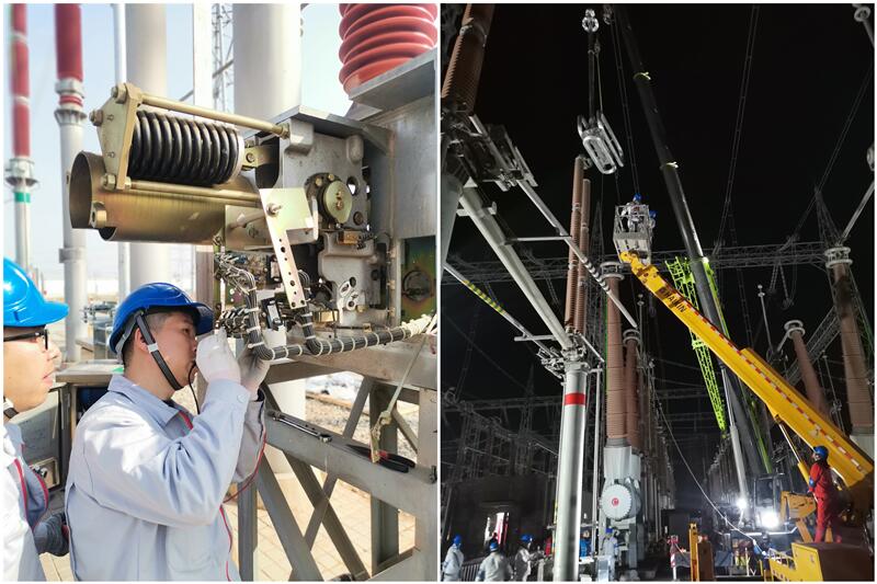 冲刺一季度 | 尊龙时凯有限乾县750kV变电站增容刷新项目第四阶段施工顺遂完成⑤-尊龙时凯