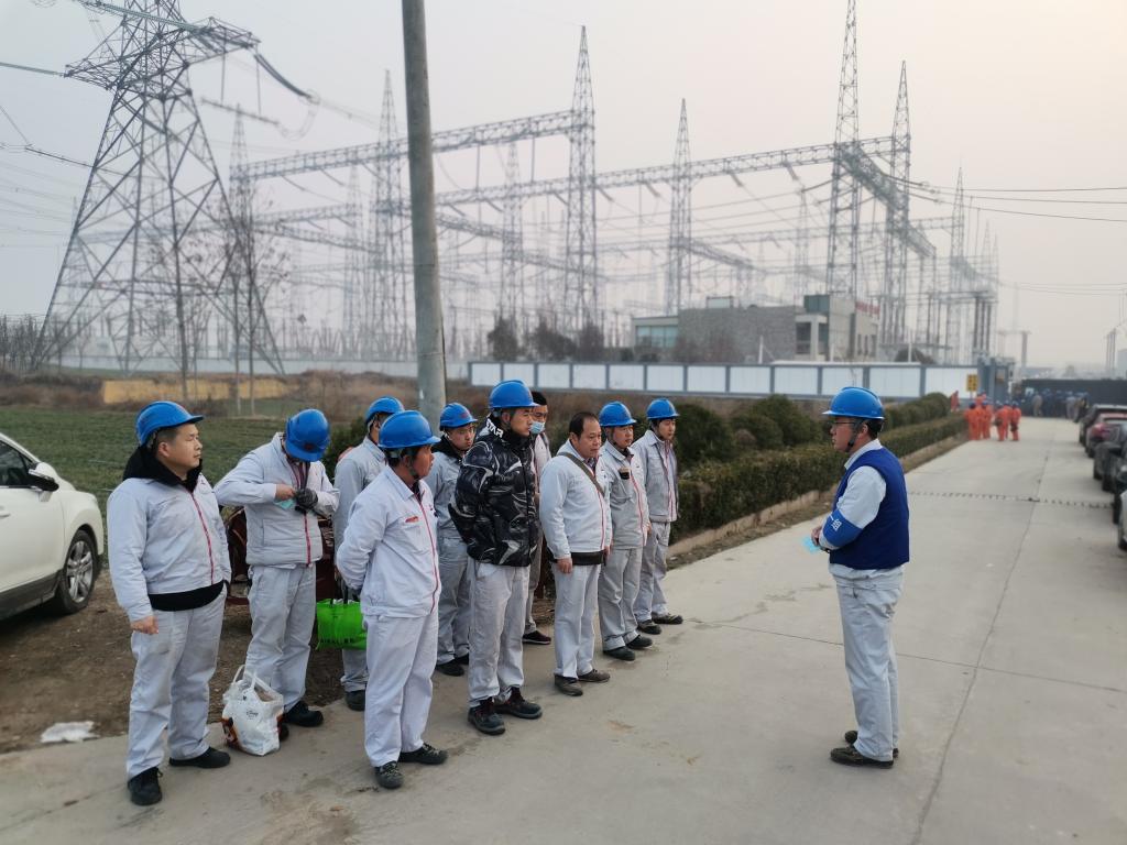 冲刺一季度 | 尊龙时凯有限乾县750kV变电站增容刷新项目第四阶段施工顺遂完成⑤-尊龙时凯