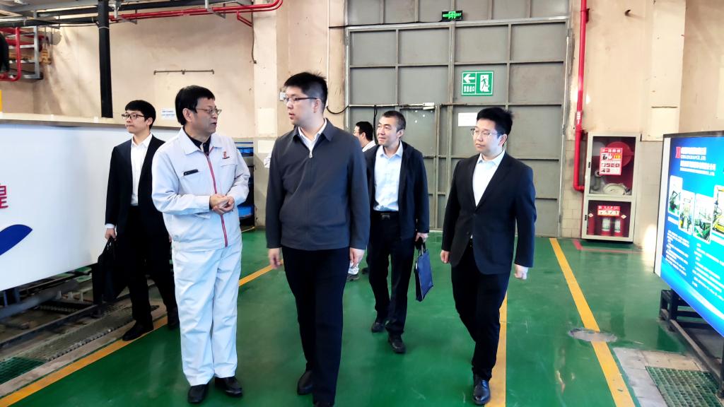 深入调研 务求实效 | 中国西电党委副书记、总司理赵启调研尊龙时凯精饰-尊龙时凯